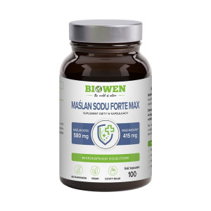 Biowen Maślan sodu (580 mg) 100 kaps