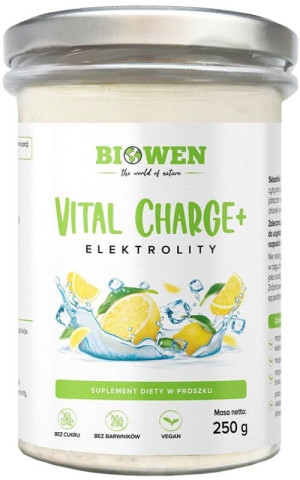 Biowen Elektrolity Cytryna Vital Charge+ 250 g