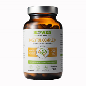 BIOWEN Inozytol Complex+ (Myo-inozytol + D-chiro-inozytol + Scyllo-inozytol) 100 kaps