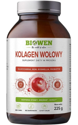 Biowen Kolagen Wołowy 225 g