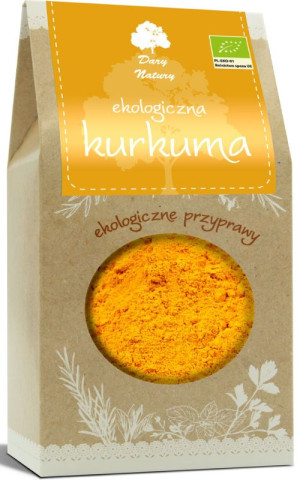 Ekologiczna Kurkuma 200g DARY NATURY