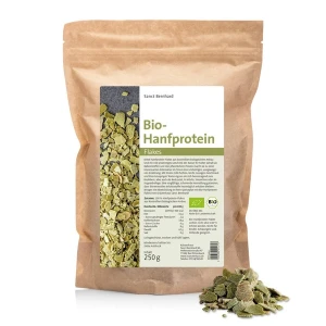 Bio białko konopne 250 g - płatki Sanct Bernhard