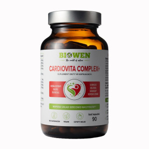 Biowen Cardiovita Complex+ (układ sercowo-naczyniowy) 90 kaps
