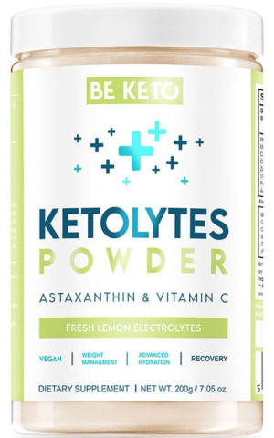 BeKeto Elektrolity Ketolytes w Proszku - Świeża Cytryna 200g