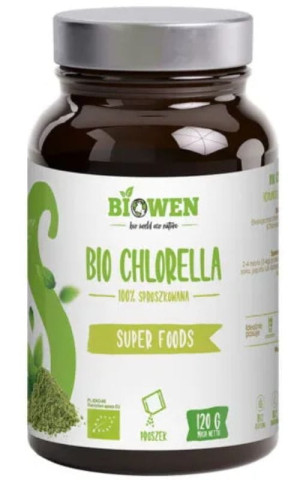 Biowen BIO chlorella w proszku 120g