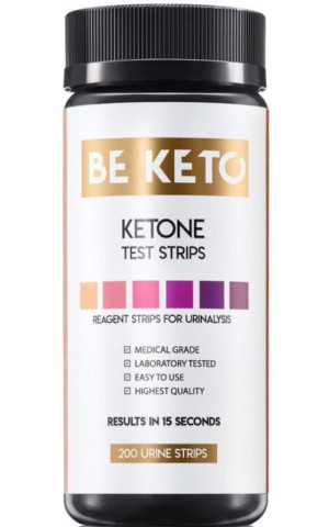 BeKeto Testy Paskowe Ketony 200 sztuk