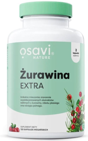Osavi Żurawina EXTRA rdest + skrzyp 120 kapsułek