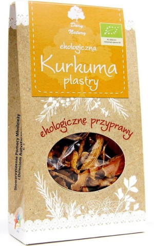Kurkuma Plastry BIO 30g DARY NATURY