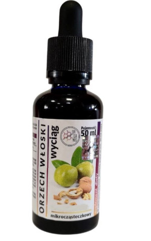 Orzech włoski wyciąg mikrocząsteczkowy 50ml Organis