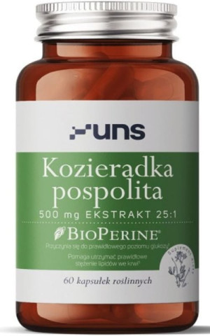 Kozieradka pospolita Ekstrakt - 60 kapsułek UNS