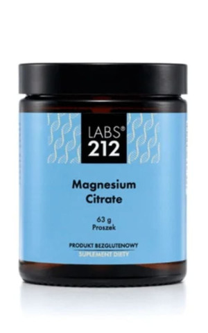 Labs212 Magnesium Citrate ( cytrynian magnezu) 63g