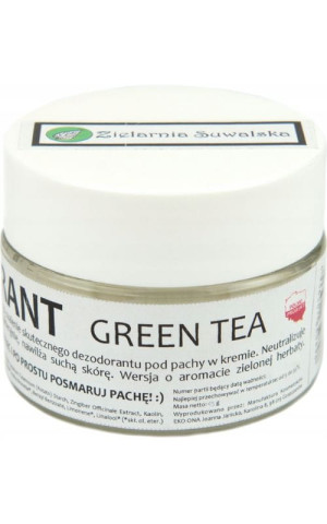 Dezodorant w Kremie Green Tea 45g Zielarnia Suwalska