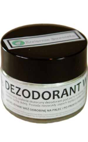 Dezodorant w Kremie Bergamotka - Rozmaryn - Imbir 45g Zielarnia Suwalska