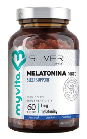 MyVita SILVER Melatonina Forte 60 kapsułek