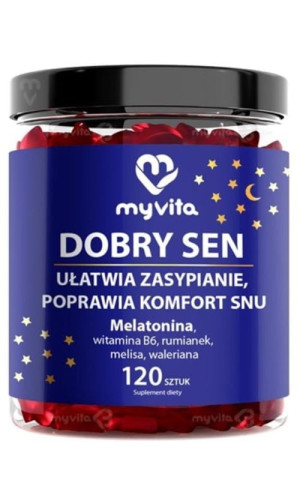 MyVita Żelki dobry sen 120 szt