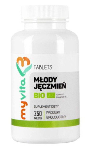 MyVita Młody jęczmień 250 tabletek