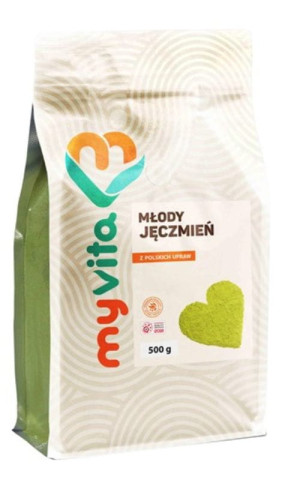 MyVita Młody jęczmień w proszku 500g