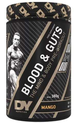 Blood and Guts mango Przedtreningówka 380 g Dorian Yates
