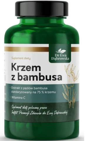Krzem z bambusa 120 kapsułek Dr Ewa Dąbrowska