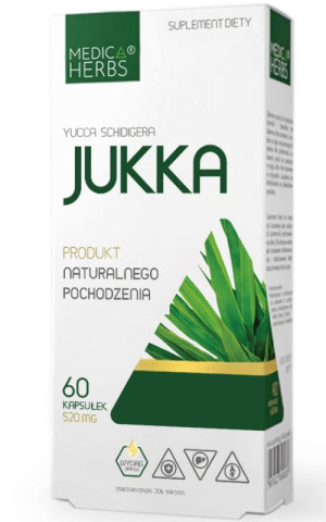 Jukka 520 mg - 60 kapsułek Medica Herbs