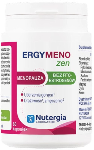 Nutergia Ergymeno ZEN menopauza 60 kapsułek