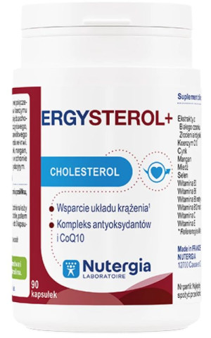 Nutergia Ergysterol Plus Cholesterol 90 kapsułek