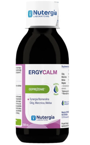 Nutergia Ergycalm relaks i wyciszenie 250 ml
