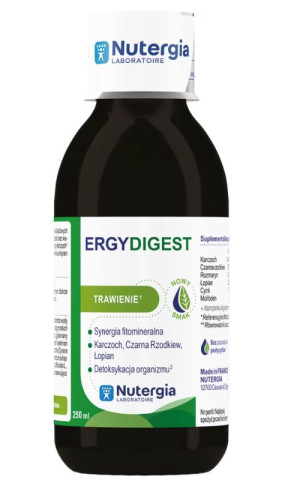 Nutergia Ergydigest (trawienie,detox) 250ml