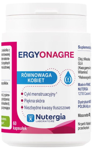 Nutergia Ergyonagre Równowaga Kobiet 60 kapsułek