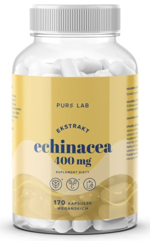 Pure Lab Ekstrakt z echinacea 400 mg 170 kaps