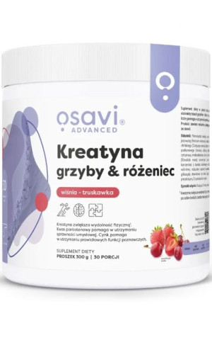 Osavi Kreatyna, Grzyby & Różeniec 300g