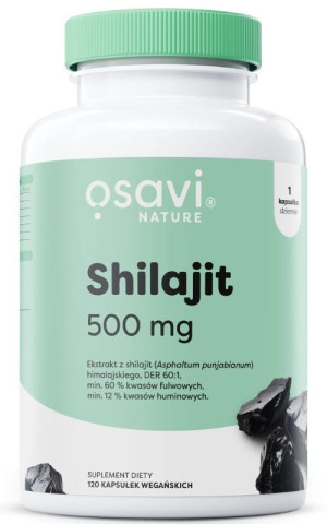 Osavi Mumio Shilajit himalajskie 500 mg 120 kaps