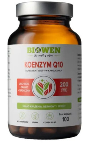 Biowen Koenzym Q10 100 mg - 100 kaps