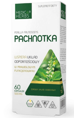 Pachnotka 500 mg 60 kaps MEDICA HERBS