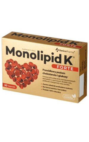 XenicoPharma Monolipid K Forte 30 kaps