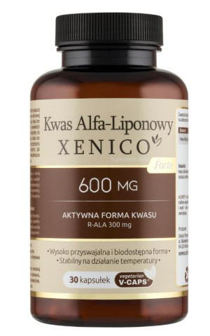 Kwas Alfa-Liponowy FORTE Xenico 30 kaps