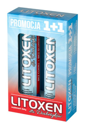 XenicoPharma Litoxen dla Diabetyków 1+1 (2×20 tabl)