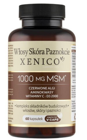 Xenico Włosy Skóra Paznokcie 60 kaps