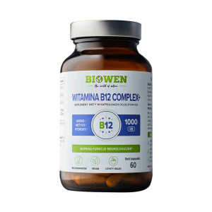 Biowen Active B12 Complex+ 60 kapsułek