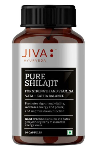 JIVA Ayurveda Shilajit - Mumio 60 kaps. Regeneracja Detox Metabolizm