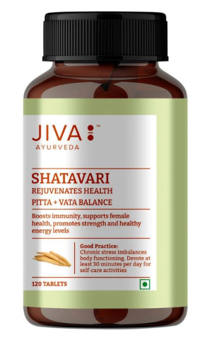 JIVA Ayurveda Shatavari Zdrowie Kobiet 120 tabletek