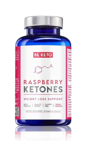 BeKeto Ketony malinowe 60 kaps