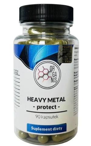 Heavy metal (Metale Ciężkie) 90 kapsułek Organis