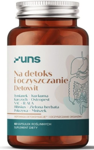 Na detoks i oczyszczanie - Detoxvit - 60 kapsułek UNS