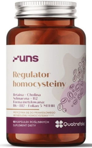 Regulator homocysteiny 60 kapsułek UNS