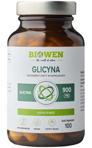 Biowen Glicyna 100 kaps