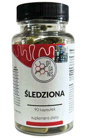 Śledziona 90 kapsułek Organis
