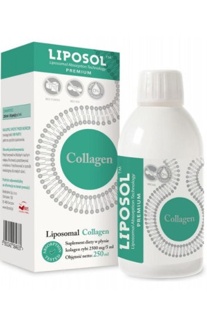 Aliness Liposol Liposomalny Collagen rybi kolagen 250 ml