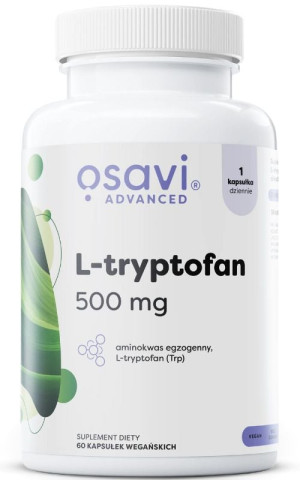 Osavi L-tryptofan 500 mg, 60 kaps
