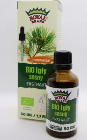 BIO Ekstrakt z igieł sosny 50 ml ROYAL BRAND